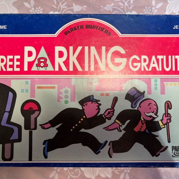 1988 Free Parking, Parker Bros. Board Game - Picture 2 of 3